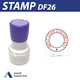Company round stamp (DF26)