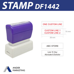 1-2 Line Stamp