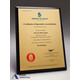 MOH Certificate Wooden Plaque